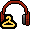 H for Habbo Headphones