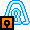 Blue Metakey Light Decoration