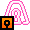 Pink Metakey Light Decoration