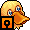 University Duck Mascot