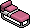 Pink Norja Single Bed