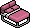 Pink Norja Double Bed