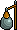 Pale Blue Silo Standing Lamp
