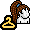 Curly Twisted Ponytail