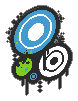 Blue Circle Art