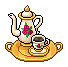 Koyu Elegant Çay Seti