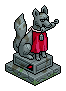 Kitsune Heykeli