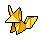 Sarı Origami Tilki