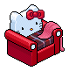 Hello Kitty Armchair