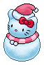 Hello Kitty Snowgirl