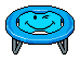 Mavi Smiley Trambolin